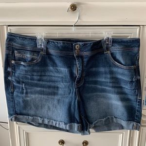 Maurice’s Blue Jean Shorts